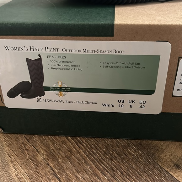 NWT MUCK Boots Women's Hale Print 10 US 42 EU Multi Season Boot - Picture 5 of 5